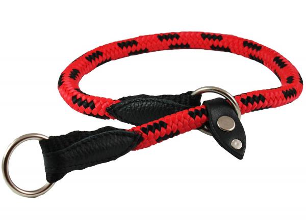 Round Braided Rope Nylon Choke Dog Collar