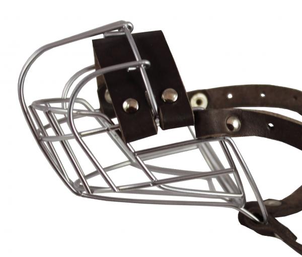 Metal Wire Basket Dog Muzzle 13