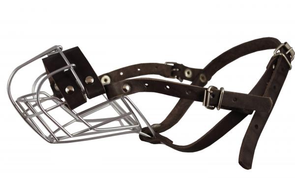 Metal Wire Basket Dog Muzzle 11