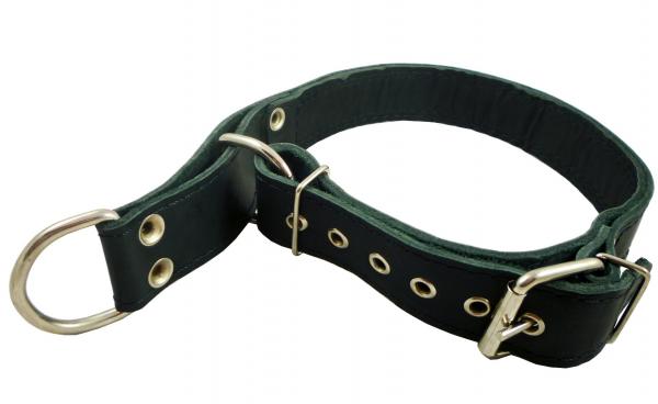 Martingale Latigo Leather Dog Collar Choker