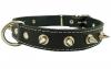 Real Leather Spiked Dog Collar Spikes