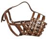 Secure Leather Mesh Basket Muzzle #16