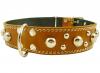 Thick Leather Studs Dog Collar