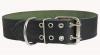 Leather Dog Collar, Padded, Fits 23